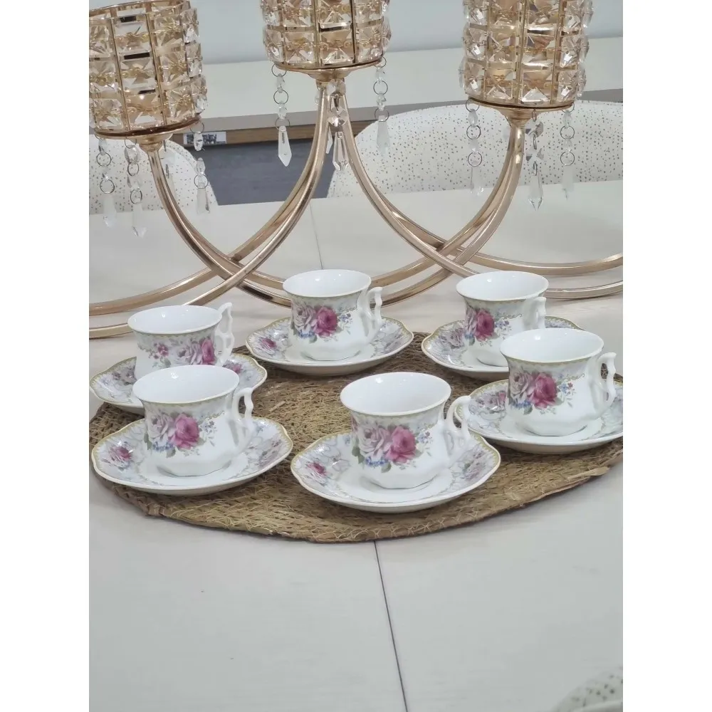 CVS 6 KİŞİLİK 12 PARÇA KAHVE FİNCAN SETİ CVS 6 KİŞİLİK 12 PARÇA KAHVE FİNCAN SETİ