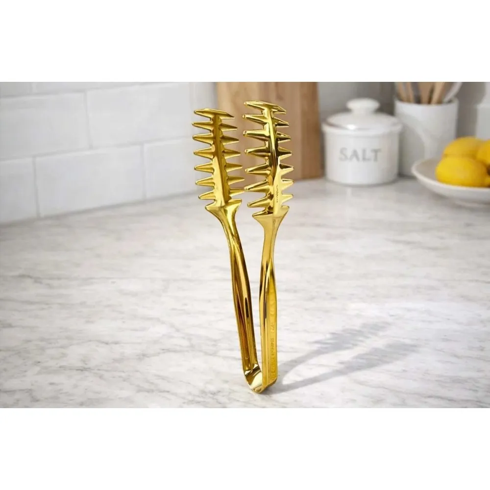 Gold Makarna Maşası Çelik Gold Gold Makarna Maşası Çelik Gold