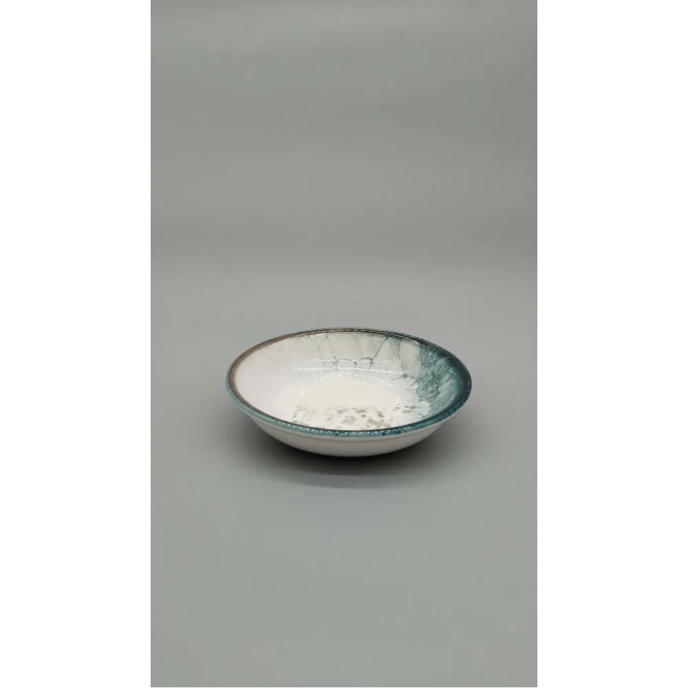 GÜRAL PORSELEN 6 ADET SUJE SERİSİ 14 CM ÇUKUR TABAK ÇEREZLİK  1341