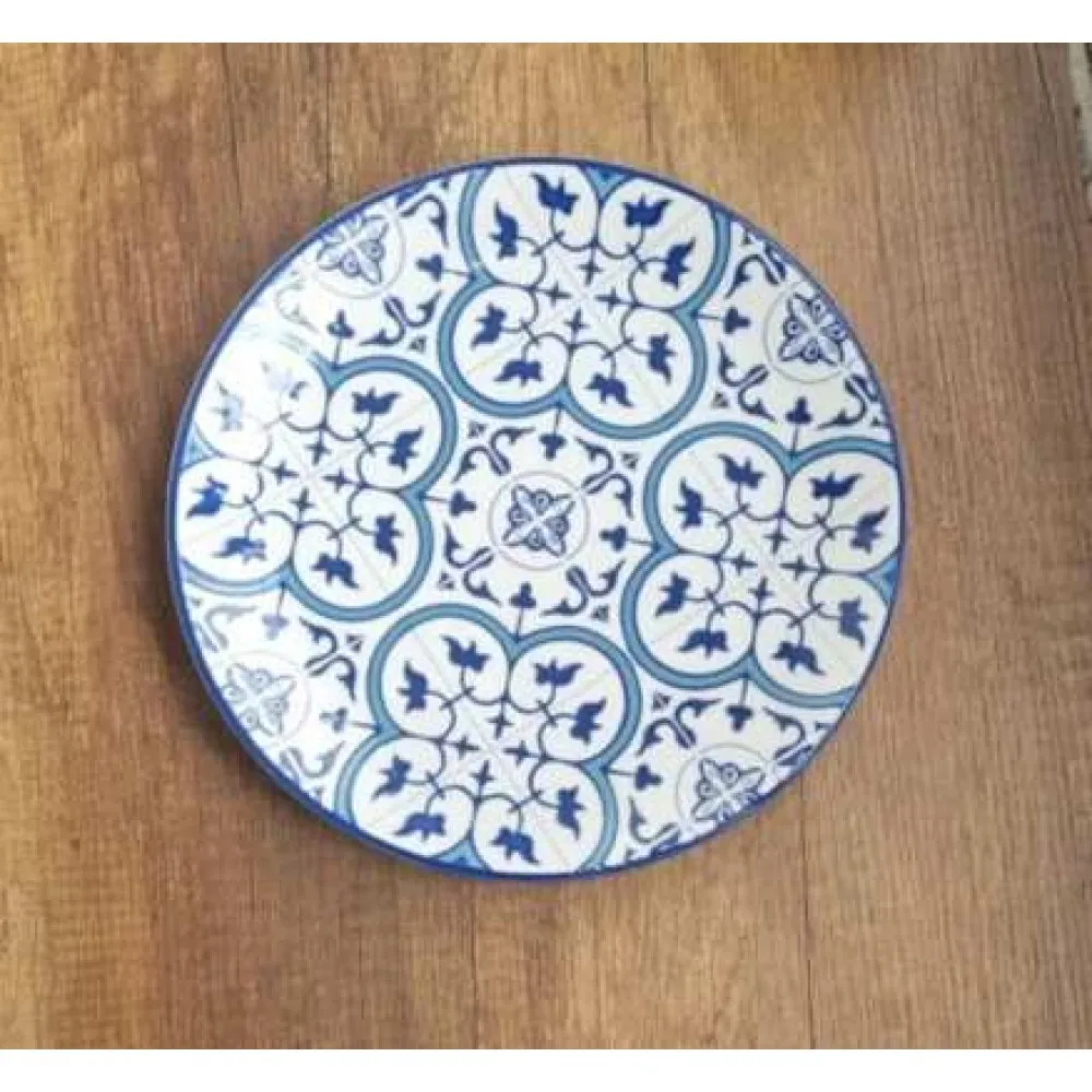 GÜRAL PORSELEN 6 ADET SUJE SERİSİ 19 CM PASTA TABAĞI 32617