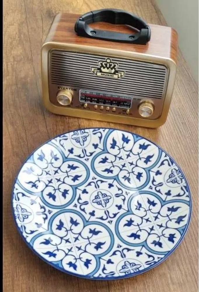 GÜRAL PORSELEN 6 ADET SUJE SERİSİ 19 CM PASTA TABAĞI 32617