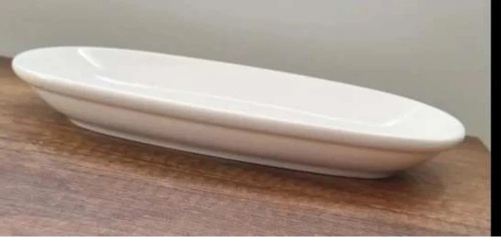 GÜRAL PORSELEN ENTERNASYONEL 26 CM KAYIK(KREM) 2 ADET