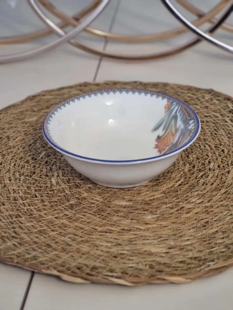 GÜRAL PORSELEN SUJE LALE DESEN 14 CM KASE (6 ADET)