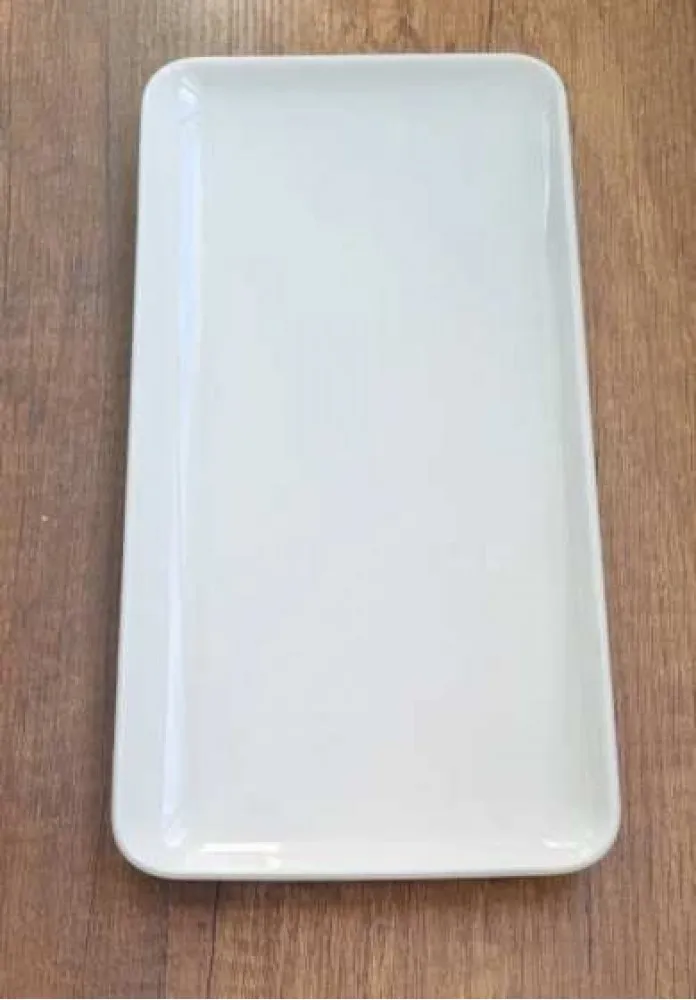 GÜRAL PORSELEN SİDNEY 31 CM KAYIK SUNUM TABAK (BEYAZ) 2 ADET