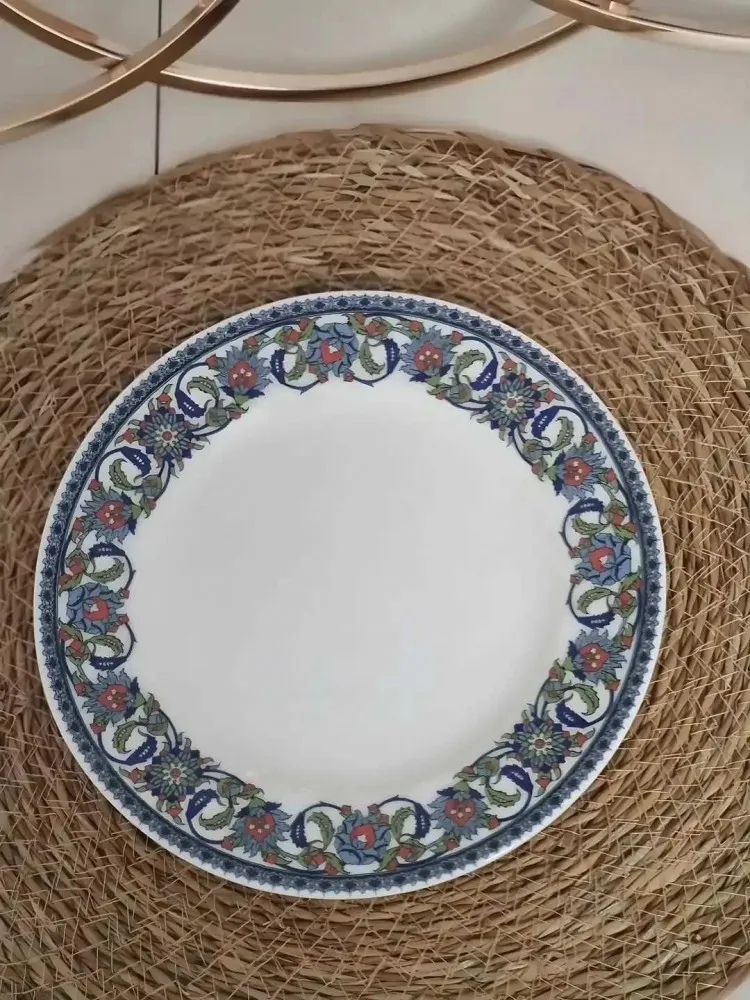 GÜRAL PORSELEN TOPKAPI MODELİ 20 CM PASTA(6 ADET)
