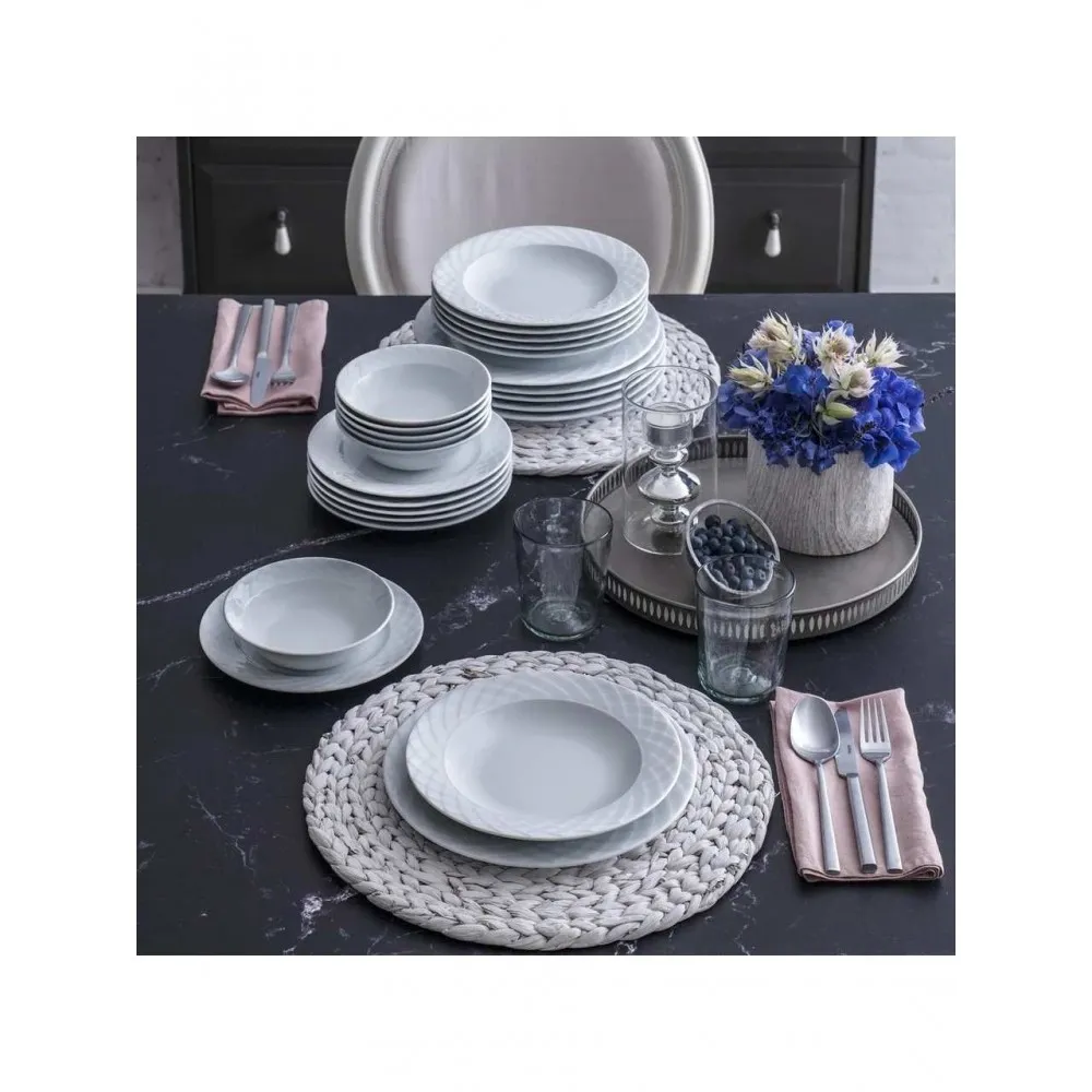 Güral Porselen Alfa 24 Parça 6 Kişilik Yemek Takımı(BEYAZ) Güral Porselen Alfa 24 Parça 6 Kişilik Yemek Takımı(BEYAZ)