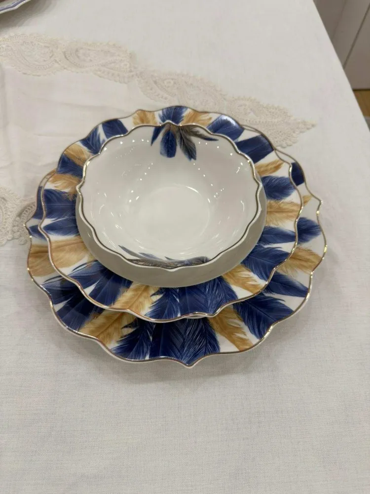 JUVİA 6 KİŞİLİK 24 PARÇA YEMEK TAKIMI JV12778