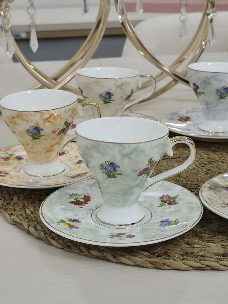 JUVİA 6kişilik 12 parça kafe fincanı [JV-12810]