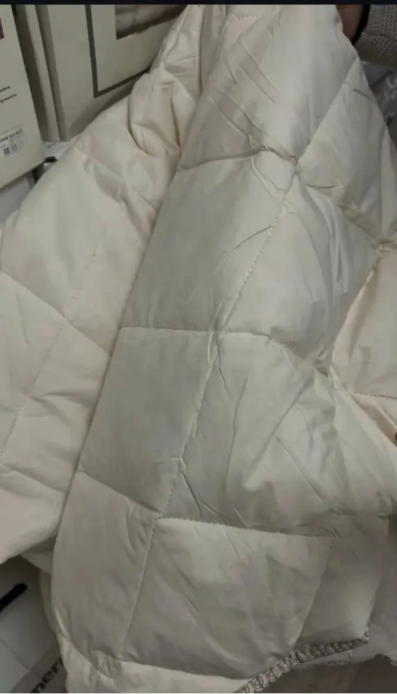 TEK KİŞİLİK TARANMIŞ DOĞAL YÜN YORGAN 155*215