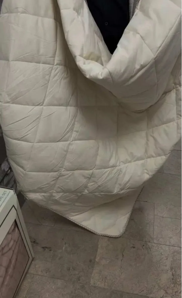 TEK KİŞİLİK TARANMIŞ DOĞAL YÜN YORGAN 155*215