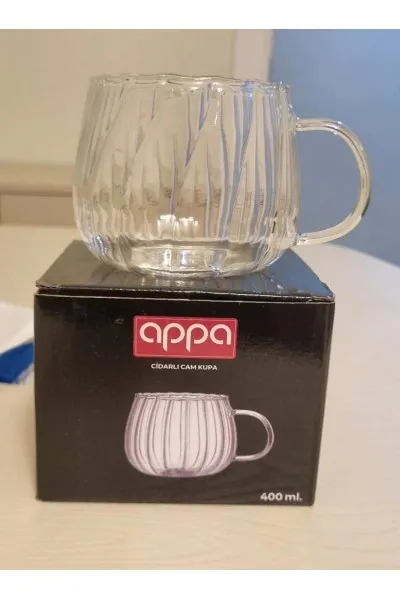 ÇIDARLI CAM KUPA APPA-006