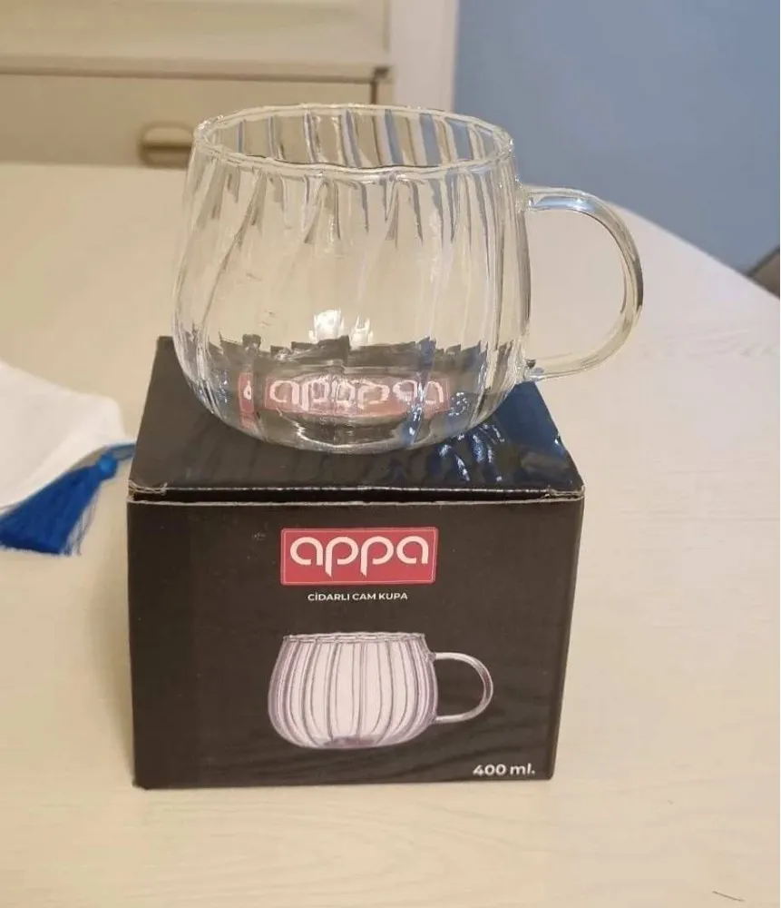 ÇIDARLI CAM KUPA APPA-006