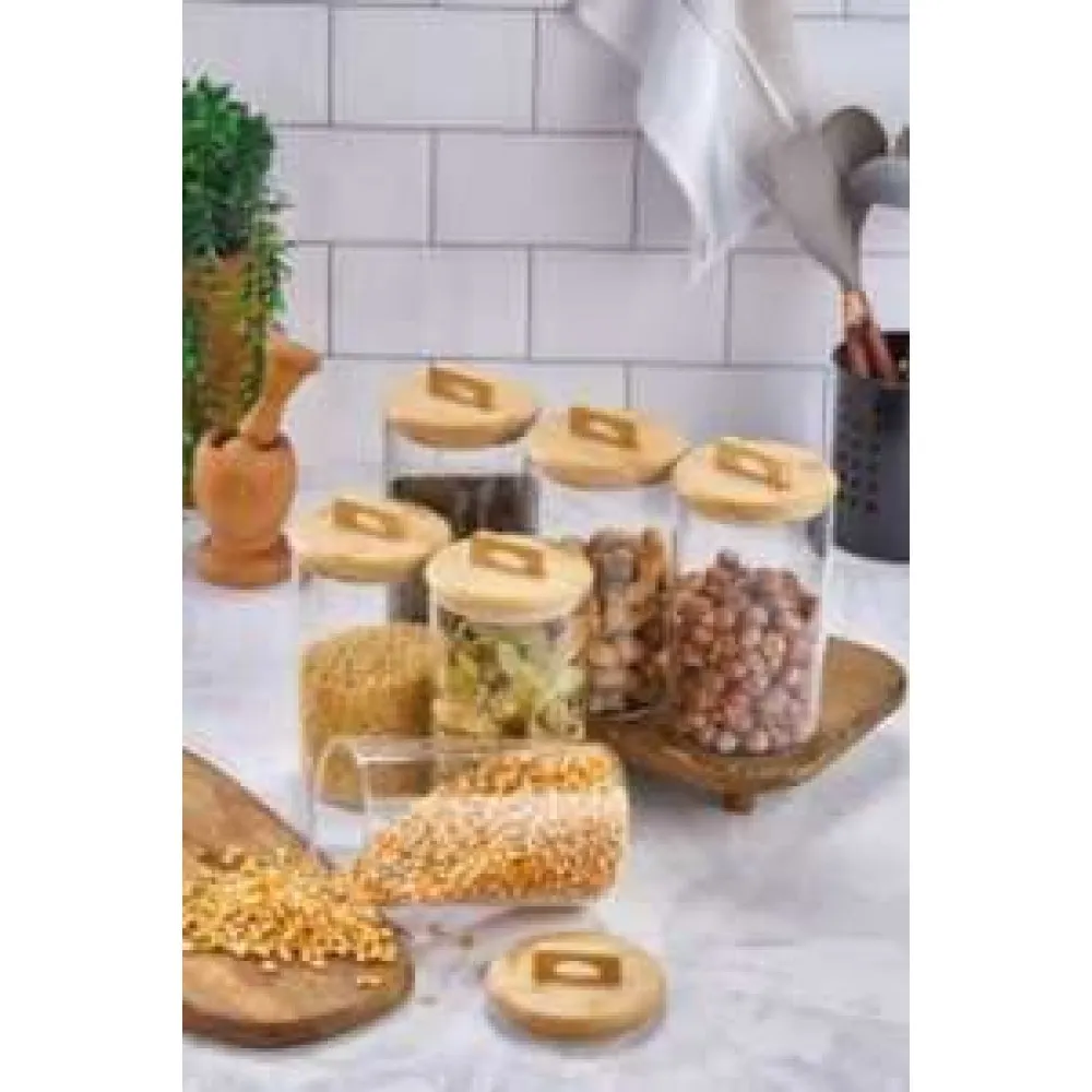 COOKER 2 ADET  24  CM BOROSİLİKAT CAM KAVONOZ VAKUM KAPAK