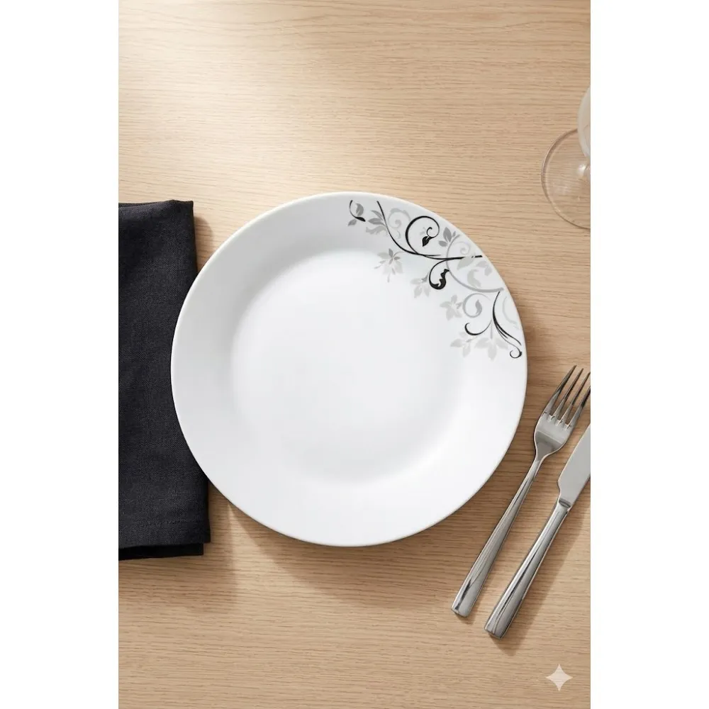 GÜRAL PORSELEN 20 CM DÜZ TABAK GR20DU132439